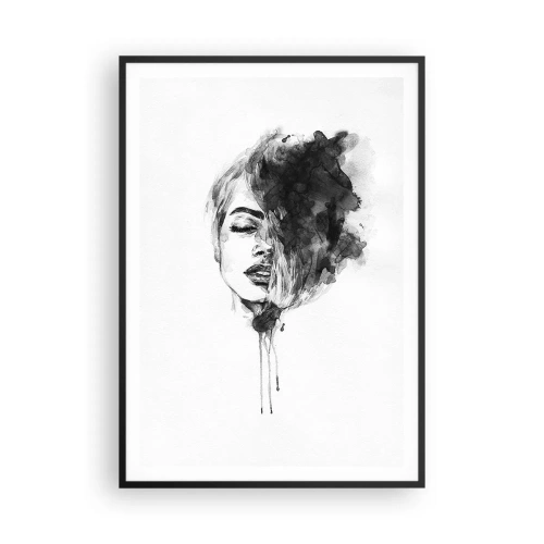 Plakat i sort ramme - Hvad piger drømmer om - 70x100 cm