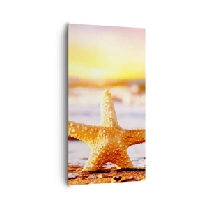 Lærredstryk - Billede på lærred - Maritime gave - 65x120 cm