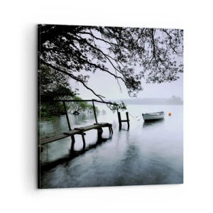 Lærredstryk - Billede på lærred - Du hviler allerede - 60x60 cm