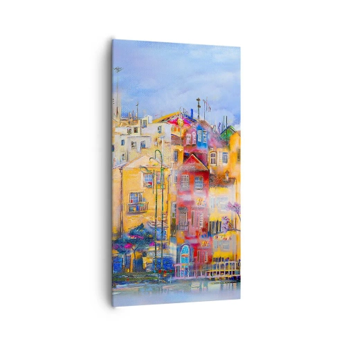 Lærredstryk - Billede på lærred - Vi er sammen - 65x120 cm