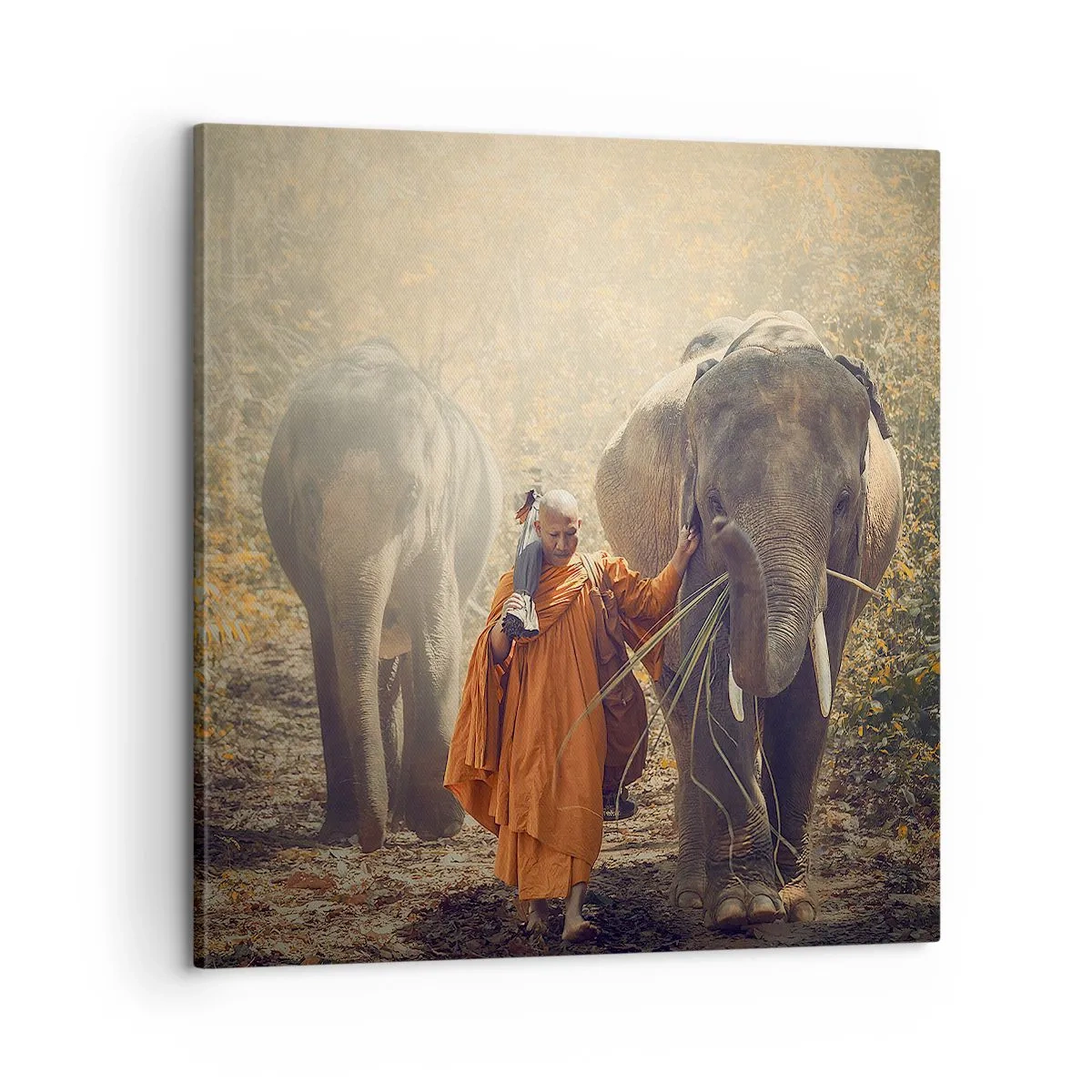 Lærredstryk - Billede på lærred - Fuld forståelse - 60x60 cm