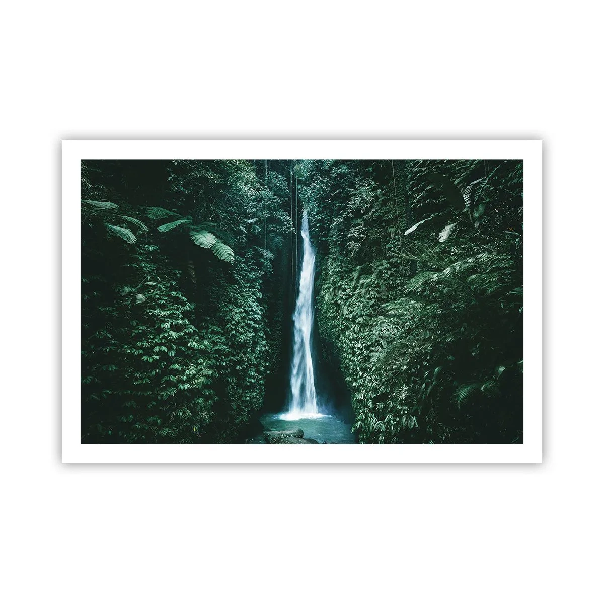 Plakat - Tropisk spa - 91x61 cm