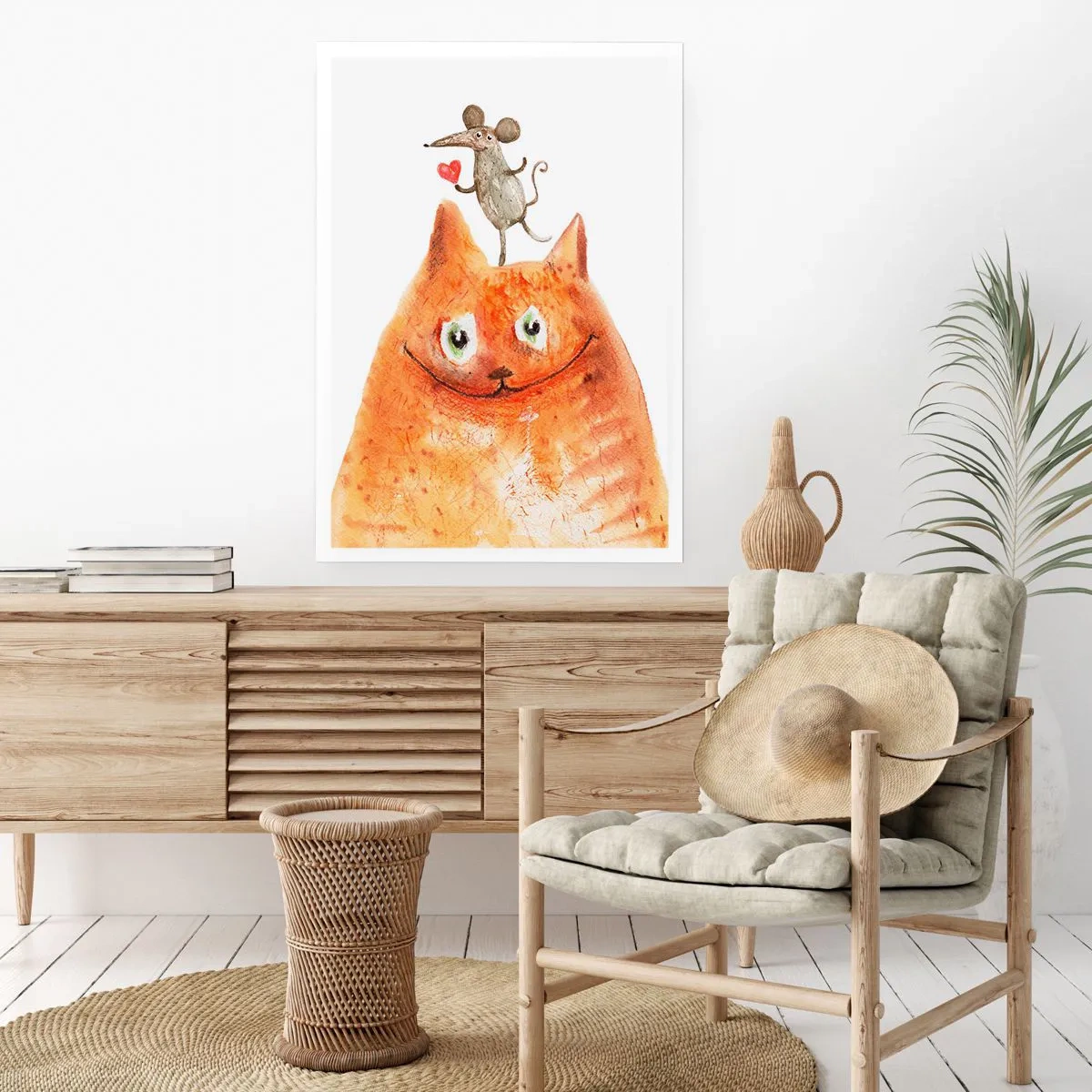 Plakat - Kærlighedens paradokser - 50x70 cm