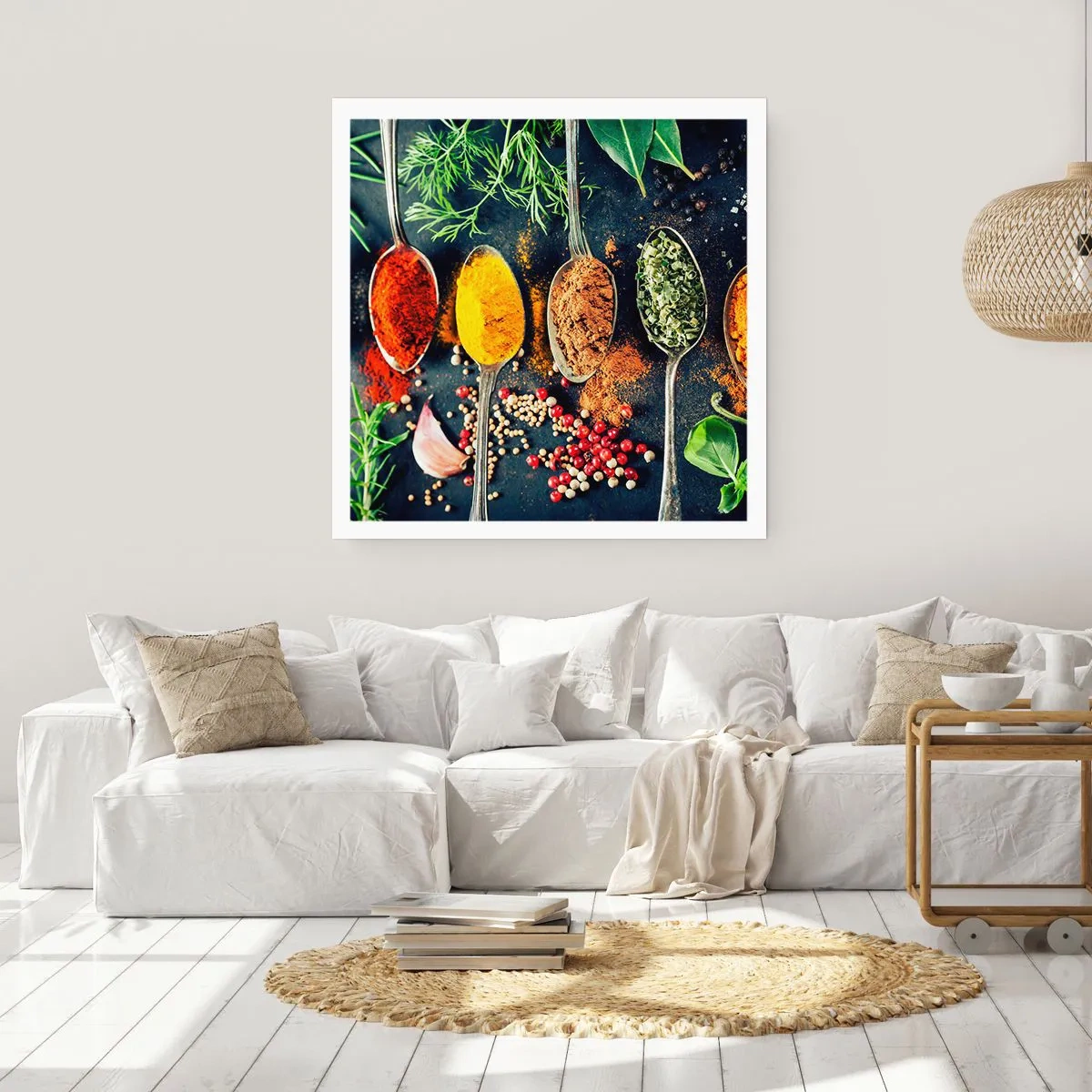 Plakat - Kulinarisk magi - 40x40 cm