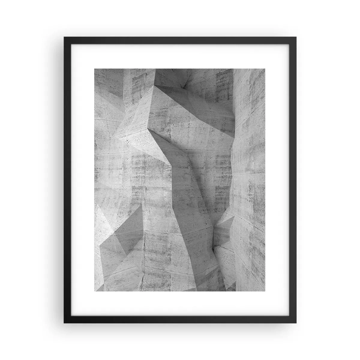 Plakat i sort ramme - En ægte udfordring - 40x50 cm