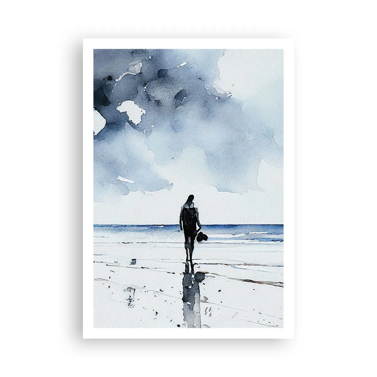 Plakat - Samtale med havet - 70x100 cm