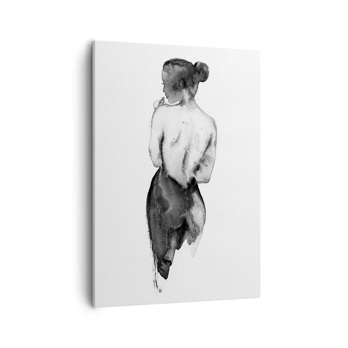 Lærredstryk - Billede på lærred - Med hende forsvinder verden - 50x70 cm