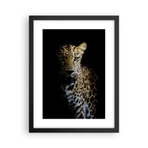 Plakat i sort ramme - Mørk skønhed - 30x40 cm