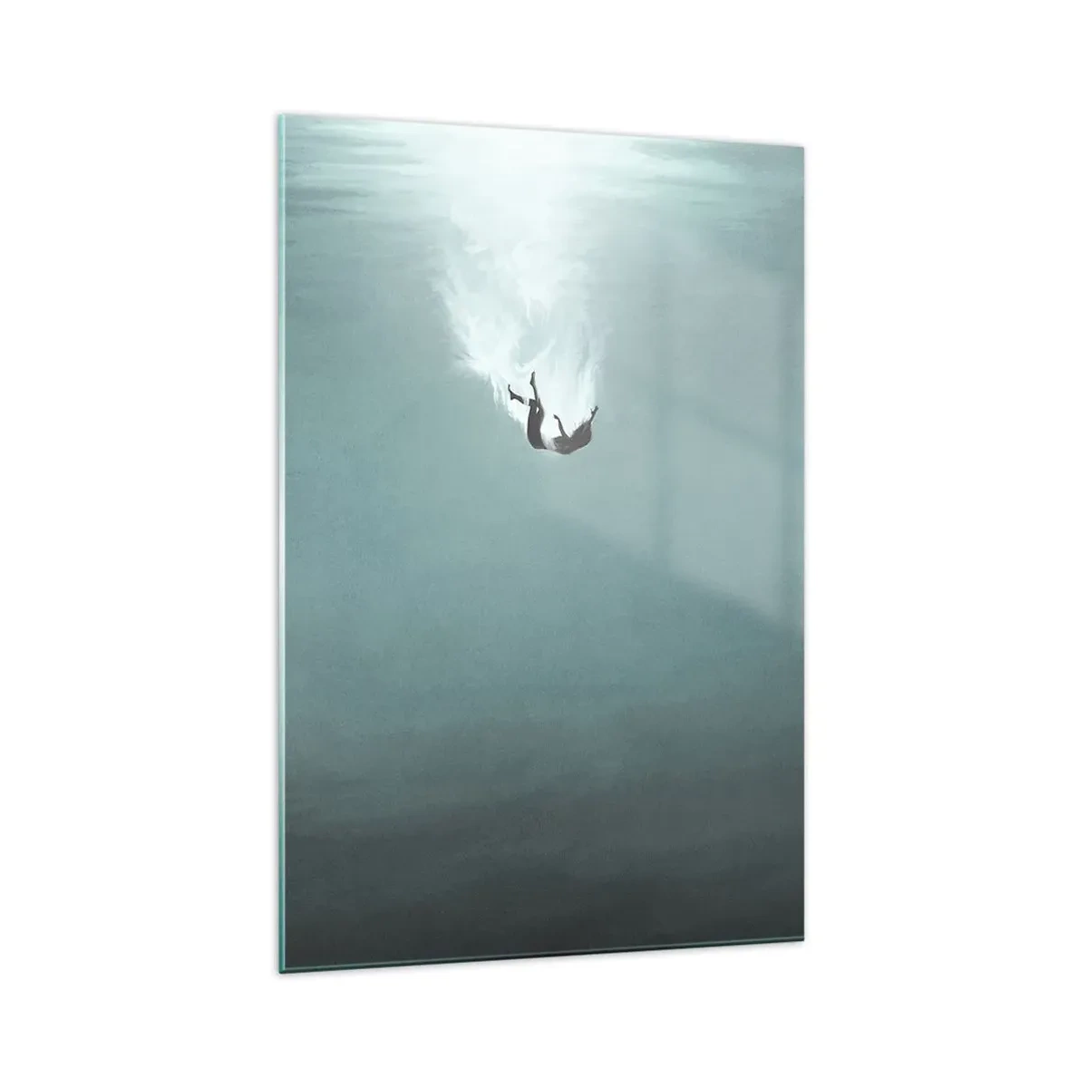 Billede på glas - I havets favntag - 70x100 cm