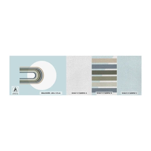 Prøve Fototapet Premium Canvas - Uimodståelig tiltrækningskraft - Abstraktion, Grafik, Stykke - 100x30 cm
