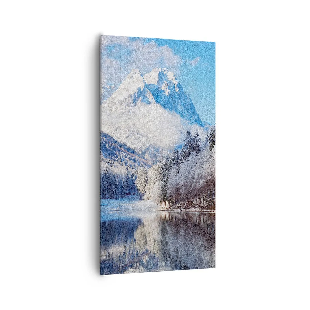 Lærredstryk - Billede på lærred - Snevagten - 65x120 cm