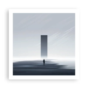 Plakat - Mulighed eller trussel? - 60x60 cm