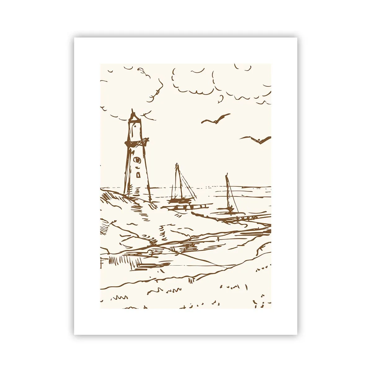 Plakat - Oversigt over sommerminder - 30x40 cm