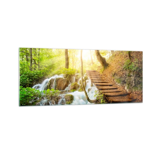 Billede på glas - Den ønskede kølighed - 100x40 cm