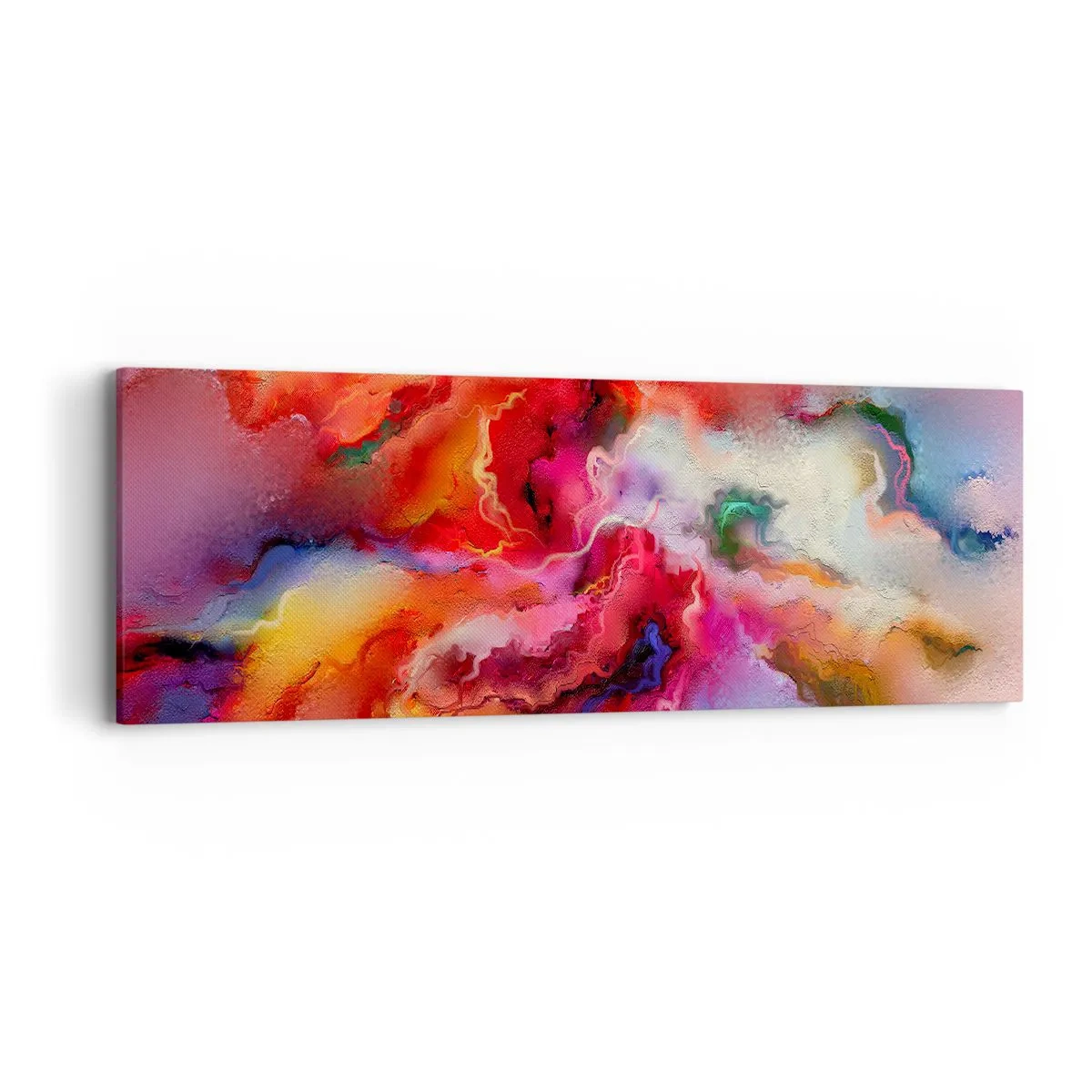 Lærredstryk - Billede på lærred - Sådan fanger du drømmen - røg - 90x30 cm