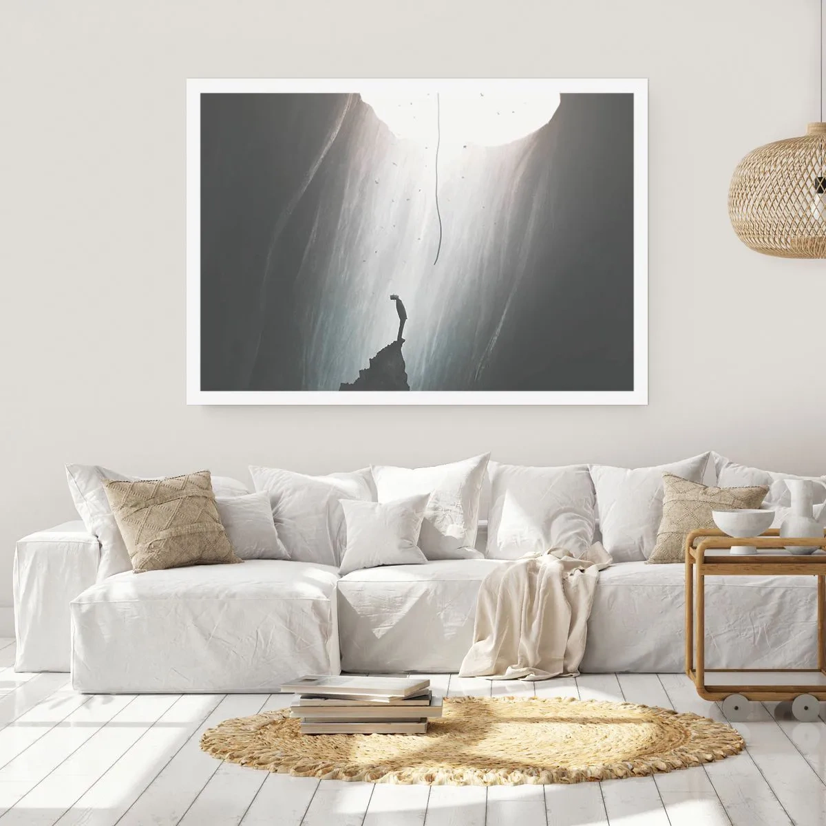 Plakat - Der er altid en vej ud - 70x50 cm