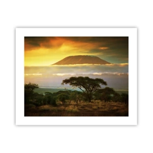 Plakat - En rejsendes drøm - 50x40 cm