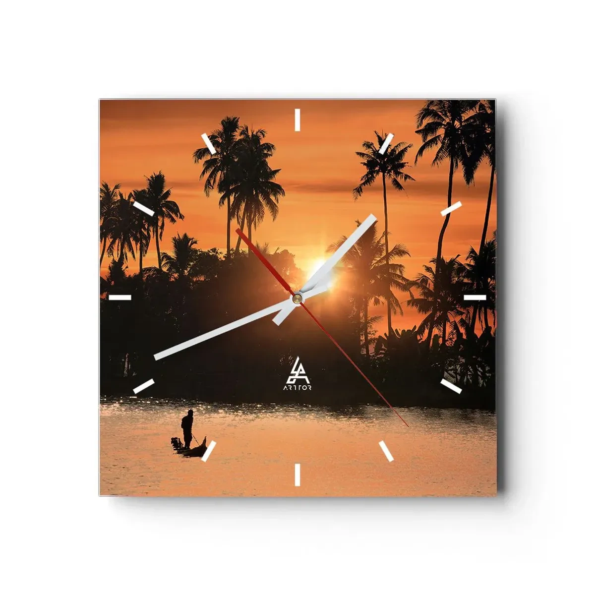 Vægur, Uret - Tid til at slappe af - 30x30 cm