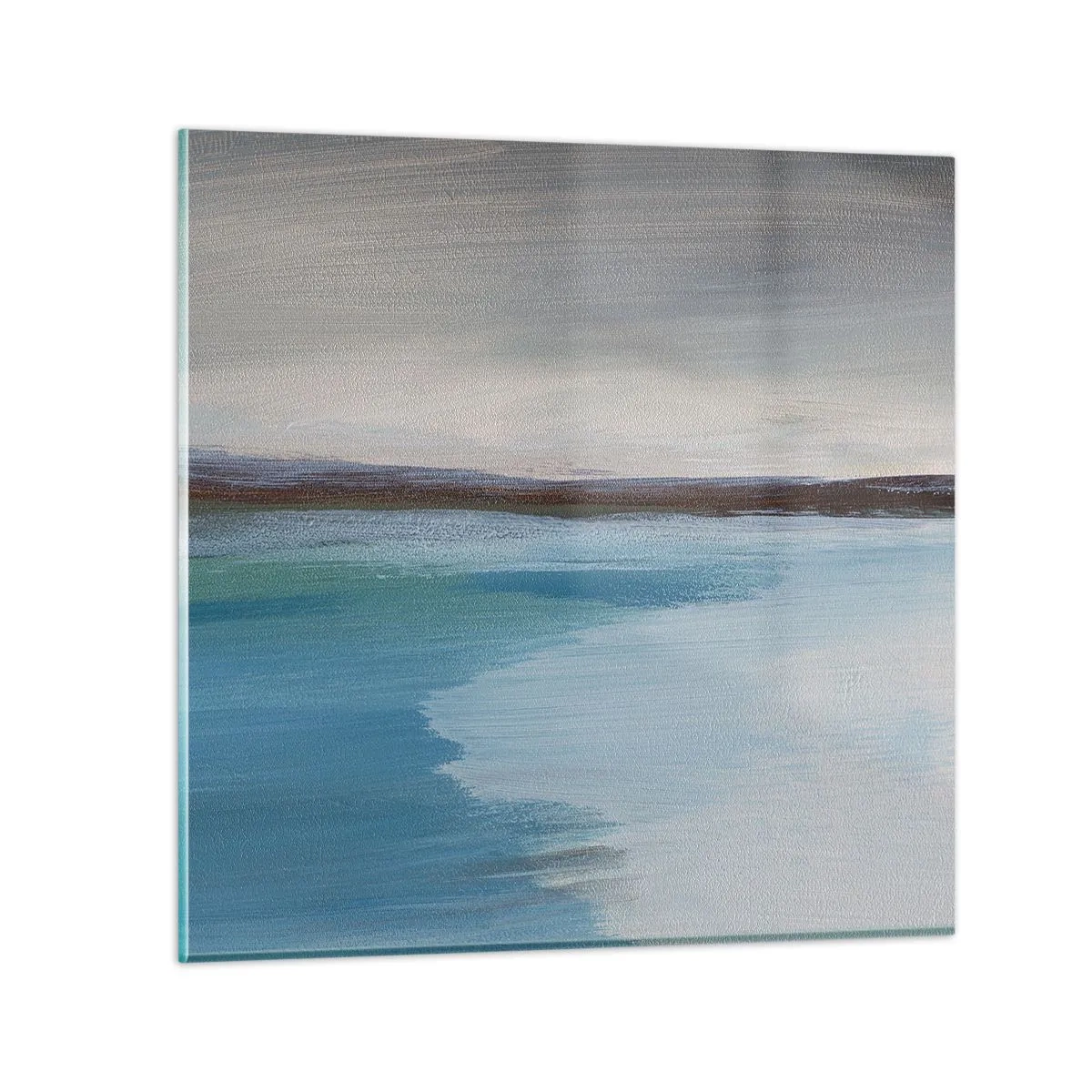 Billede på glas - Horisontalt landskab - 30x30 cm