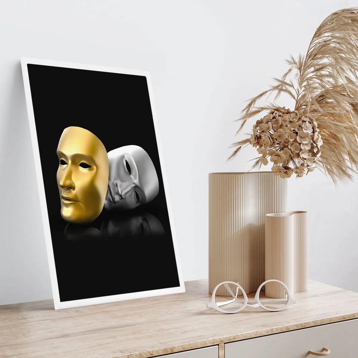 Plakat - Livet er teater - 61x91 cm