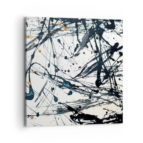 Lærredstryk - Billede på lærred - Med eller uden fornuft? - 70x70 cm