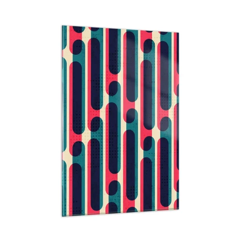 Billede på glas - Indad og fremad - 80x120 cm