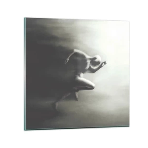 Billede på glas - Ustoppelig - 70x70 cm