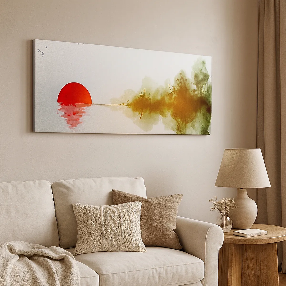 Lærredstryk - Billede på lærred - Et løfte om fred - 30x30 cm