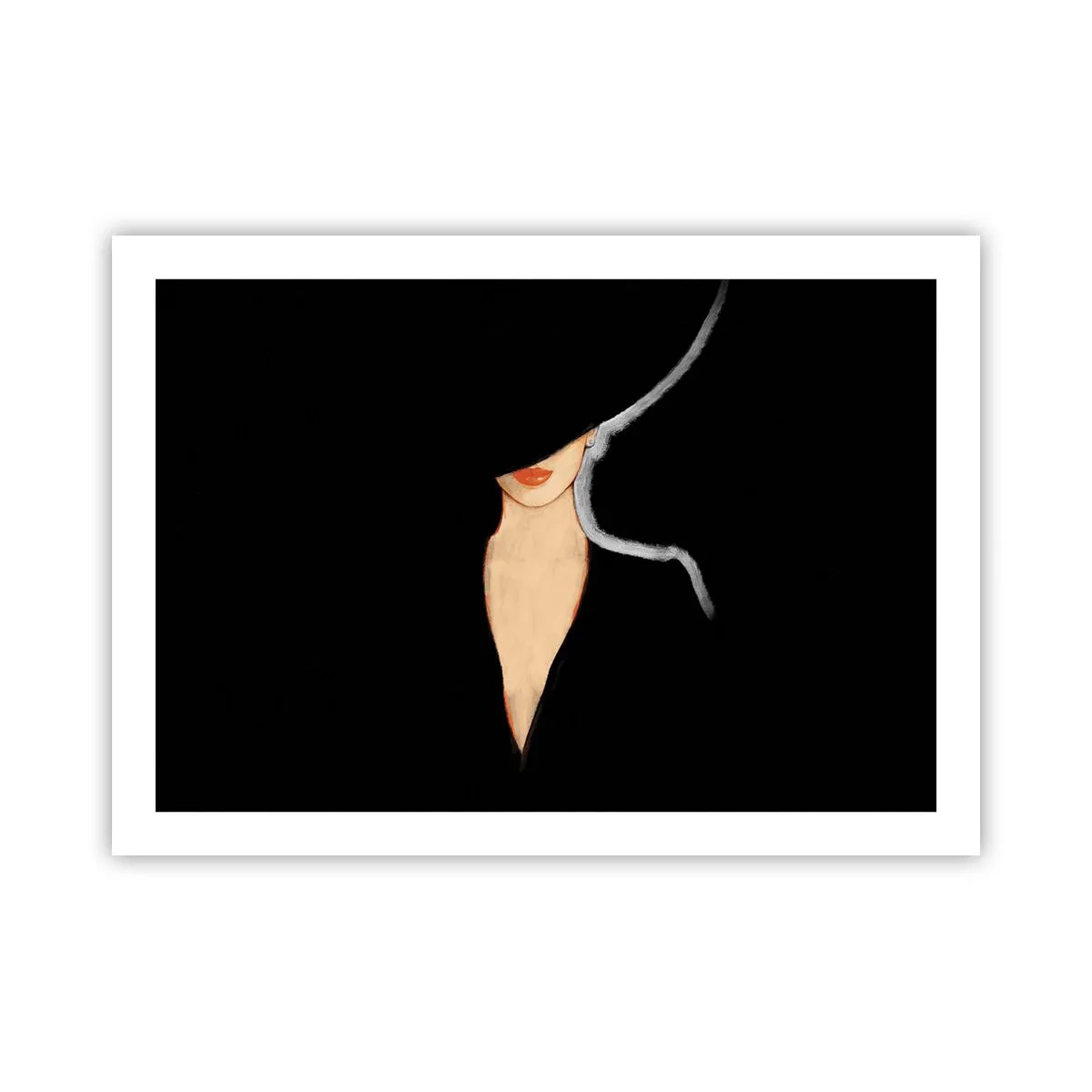 Plakat - Elegance og stil - 70x50 cm