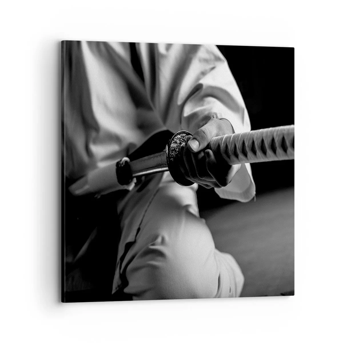 Lærredstryk - Billede på lærred - En krigers sjæl - 70x70 cm