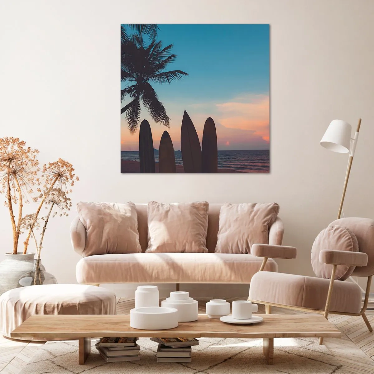 Lærredstryk - Billede på lærred - I morgen bliver også sjovt - 70x70 cm