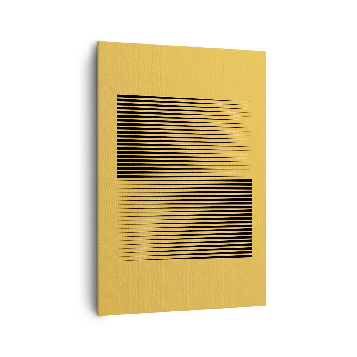 Lærredstryk - Billede på lærred - Modsætningernes kvadrat - 70x100 cm