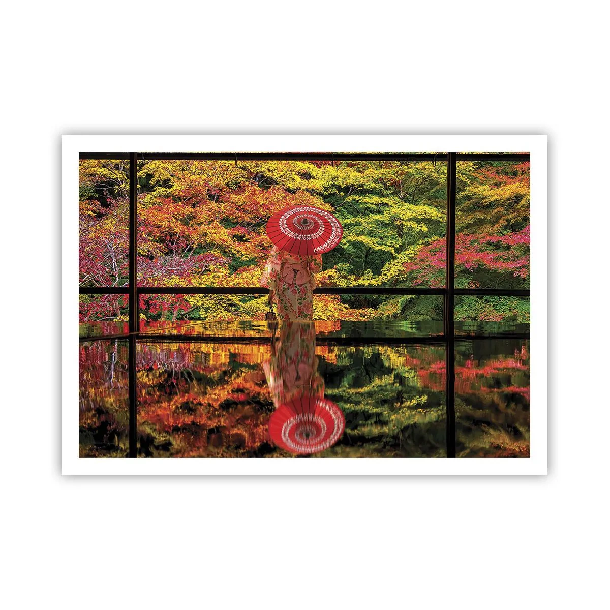 Plakat - I naturens tempel - 100x70 cm