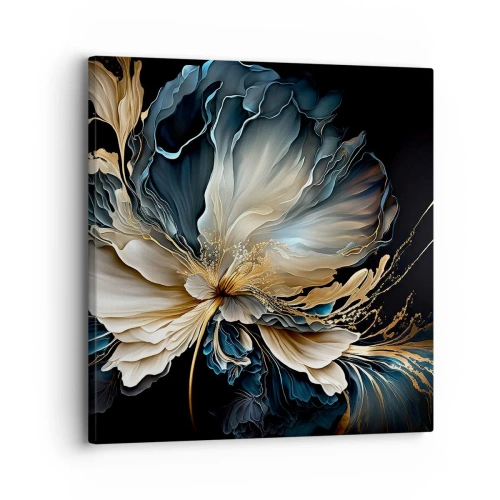 Lærredstryk - Billede på lærred - Eventyrlig bregneblomst - 30x30 cm