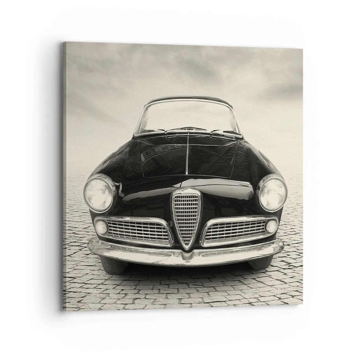 Lærredstryk - Billede på lærred - Og hvordan kan man ikke elske mig? - 70x70 cm