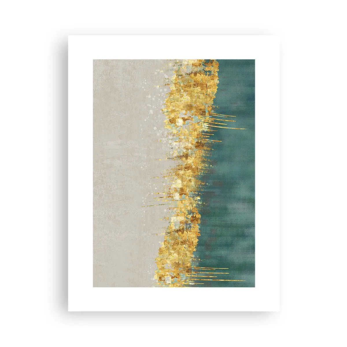 Plakat - Den gyldne grænse - 30x40 cm