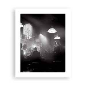 Plakat - I en jazzet stemning - 40x50 cm