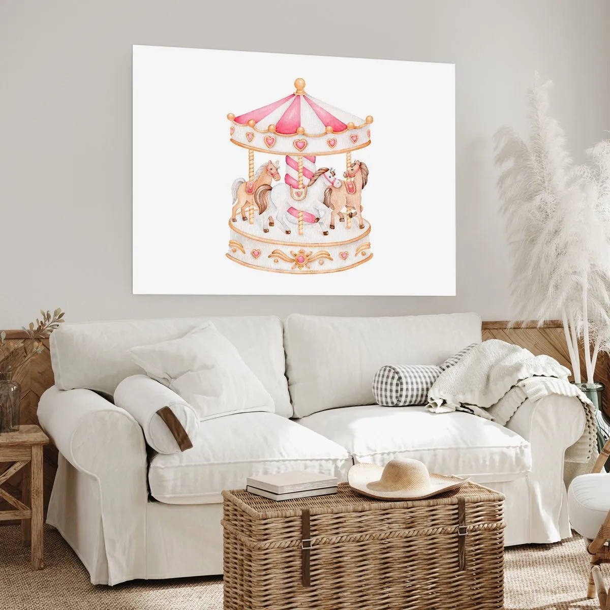 Plakat - Barndommens søde verden - 50x40 cm