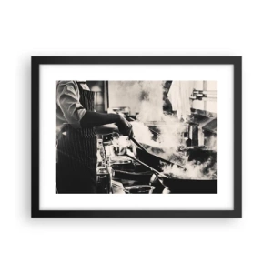 Plakat i sort ramme - Smagernes alkymi - 40x30 cm