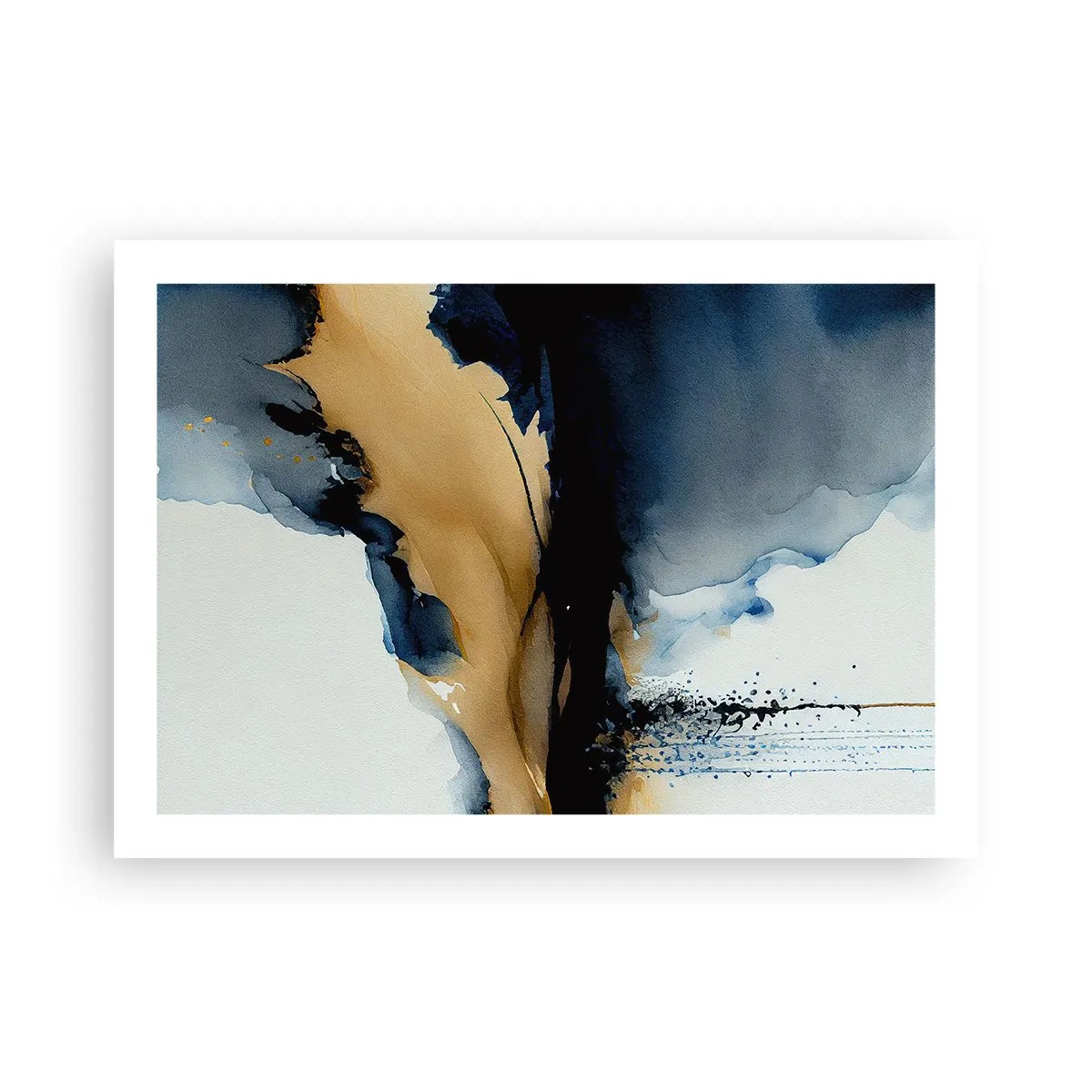 Plakat - Bag sløret - 70x50 cm