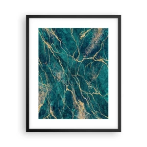 Plakat i sort ramme - Guldåre - 40x50 cm