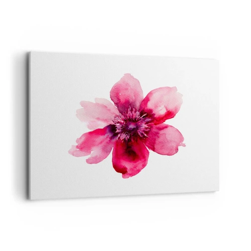 Lærredstryk - Billede på lærred - Karminduftende kys - 100x70 cm