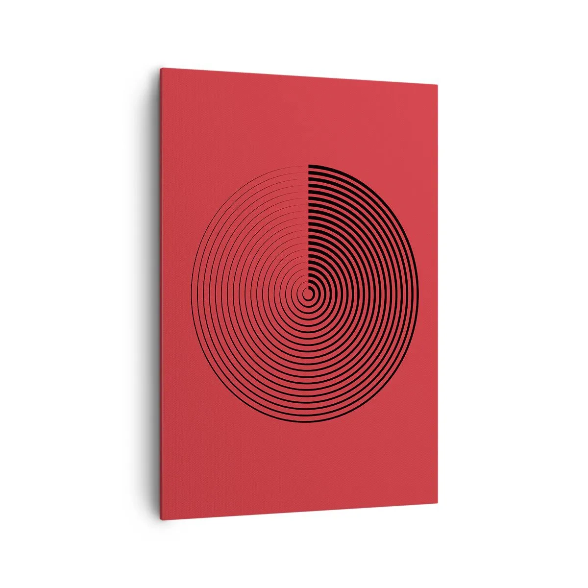 Lærredstryk - Billede på lærred - Cirkulær bevægelse - 70x100 cm
