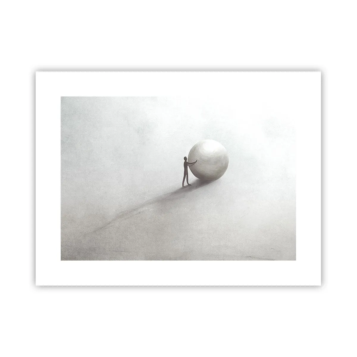 Plakat - Livets spil - 40x30 cm