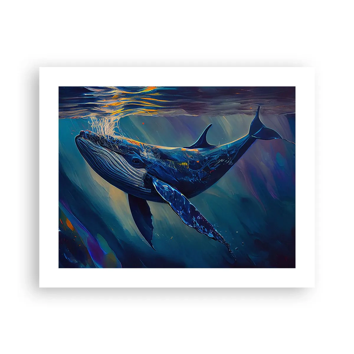 Plakat - Velkommen til min verden - 50x40 cm