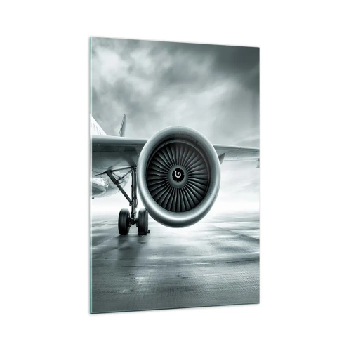 Billede på glas - Der er kraft! - 70x100 cm