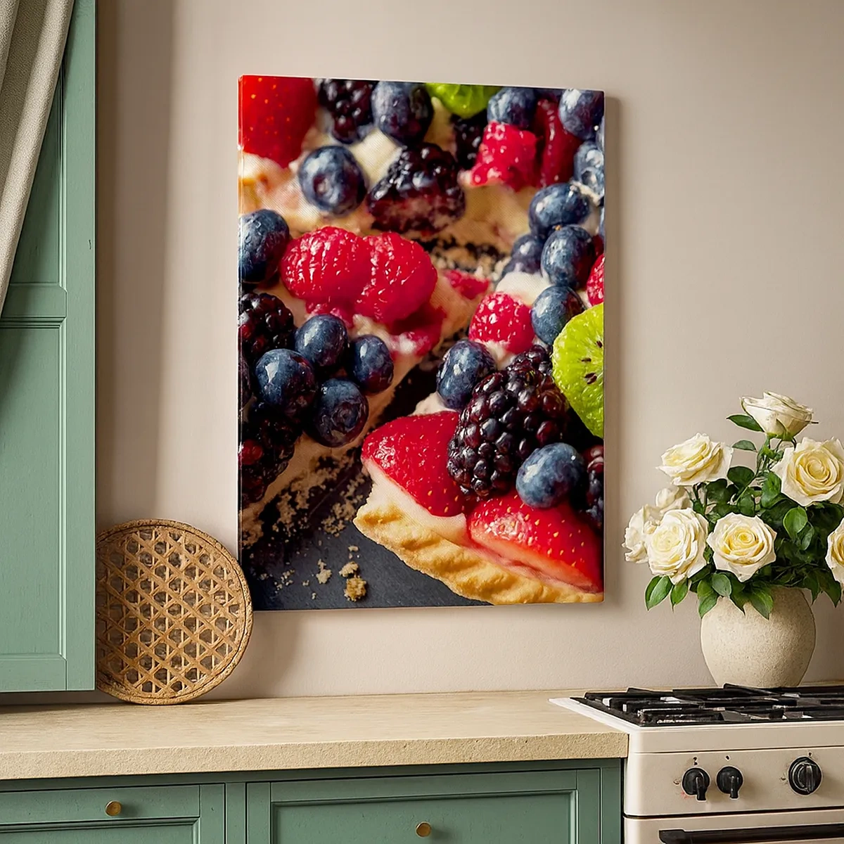 Lærredstryk - Billede på lærred - Dolce vita! - 50x70 cm