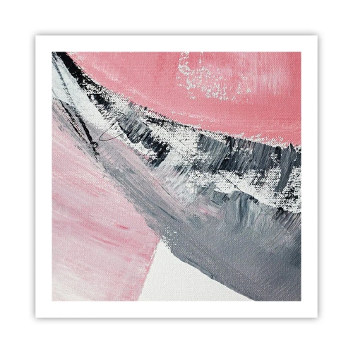 Plakat - Matchende sammensætning - 60x60 cm