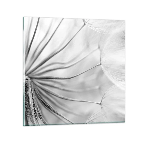 Billede på glas - Blæsende drager - 30x30 cm