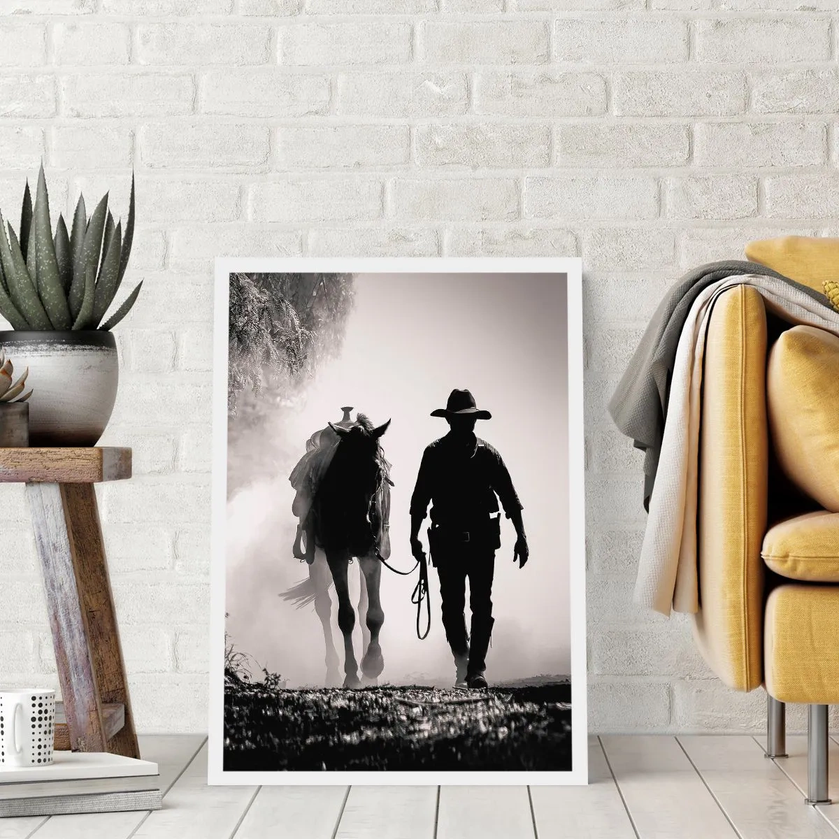 Plakat - En morgen i Texas - 61x91 cm